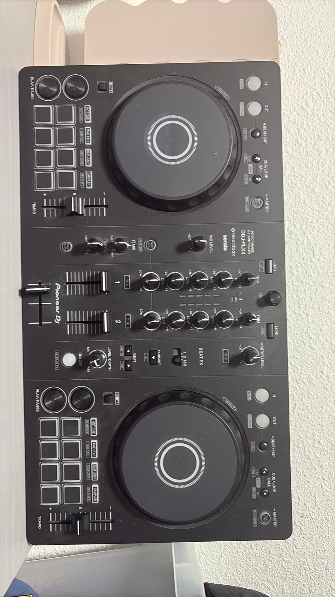 Dj set compleet controler headset en box