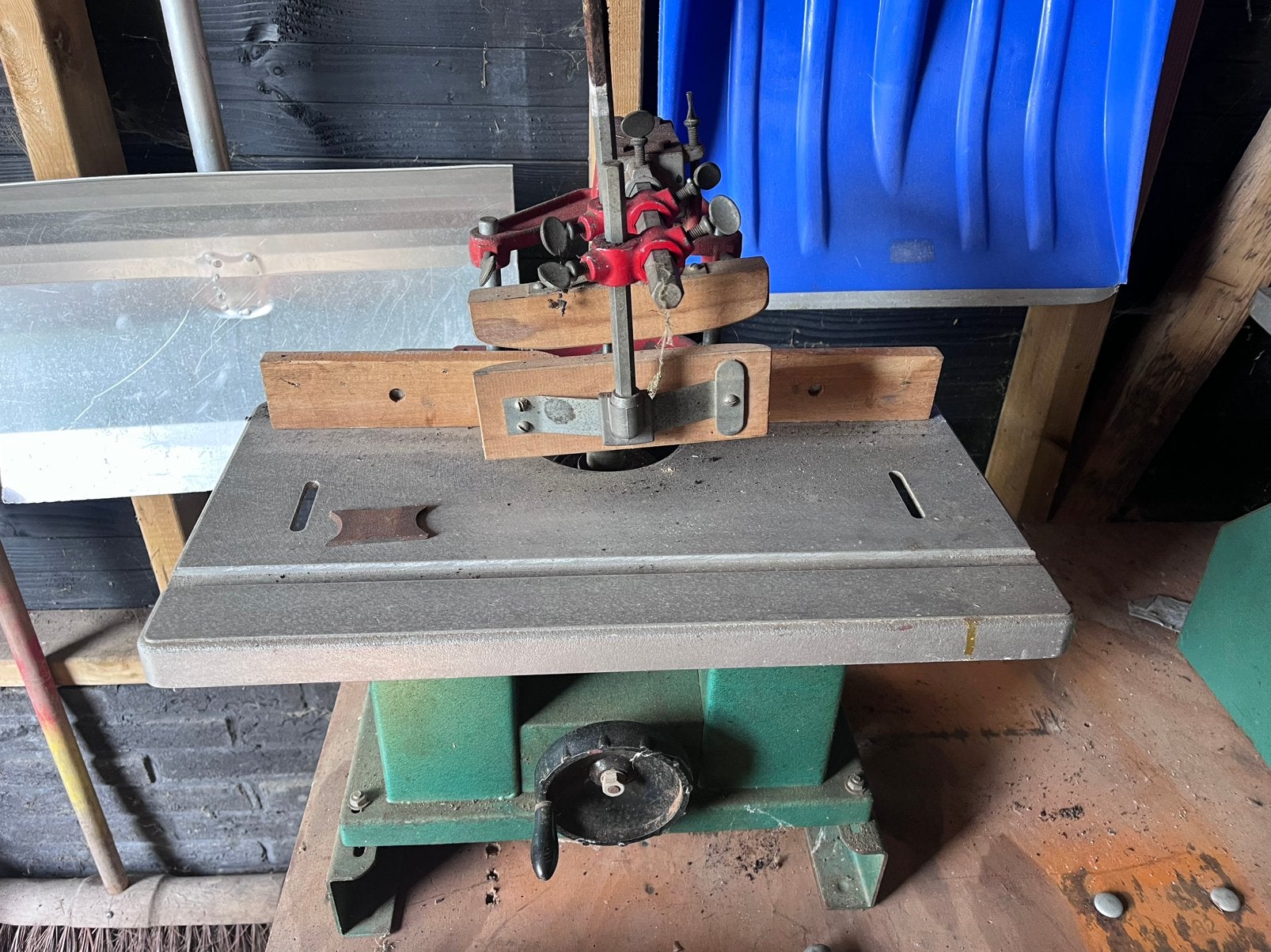 Kity 626 en 635 houtbewerkingsmachine, tafel en motor, Ophalen, Gebruikt