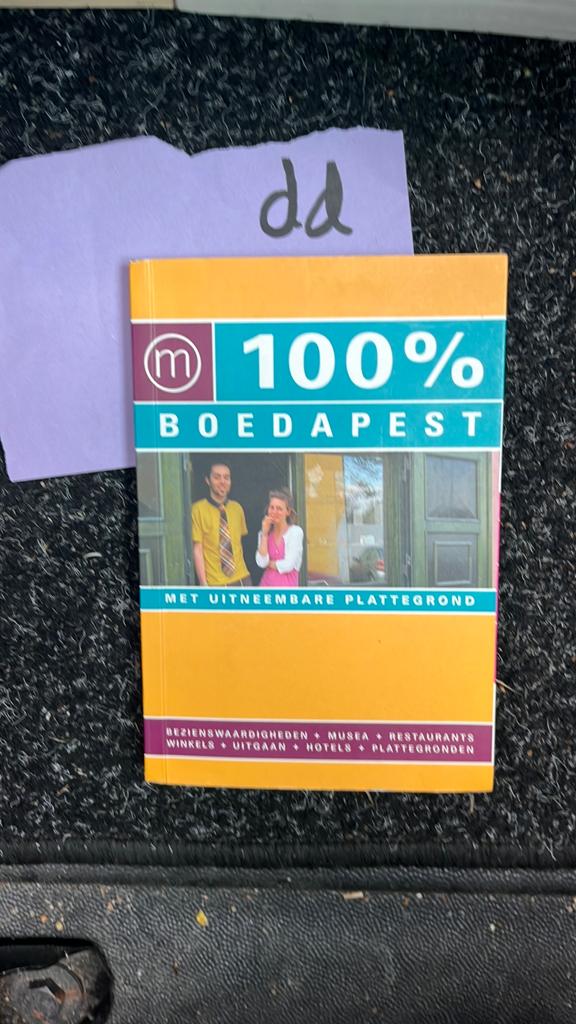 100% Boedapest Reisgids met uitneembare plattegrond, Overige merken, Europa, Ophalen of Verzenden, Zo goed als nieuw