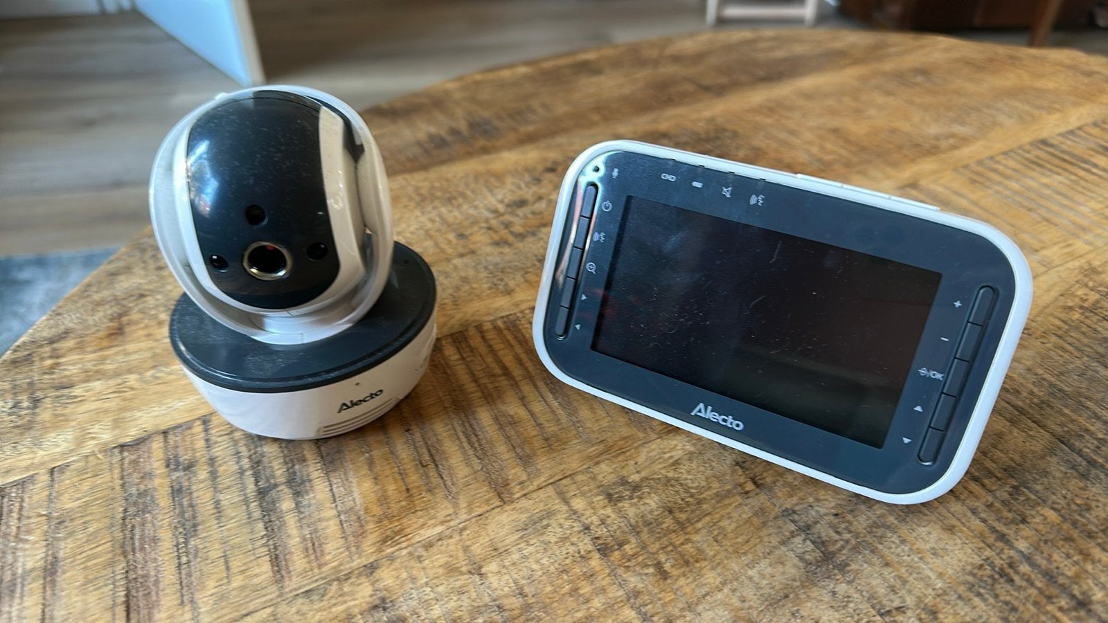 Alecto Babyfoon met camera, Ophalen of Verzenden, Zo goed als nieuw, 100 tot 250 meter, Camera