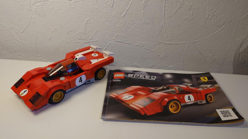 Lego Speed Champions 76906 1970 Ferrari 512 M, Kinderen en Baby's, Speelgoed | Duplo en Lego, Gebruikt, Lego, Compleet, Complete set