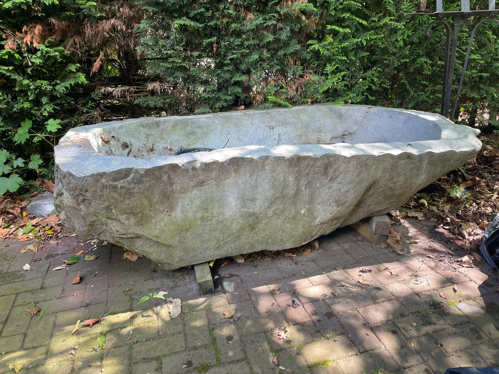 Riviersteen bad fontein rivierkei stenen bad, Tuin en Terras, Waterpartijen en Fonteinen, Ophalen, Nieuw, Beton, Fontein