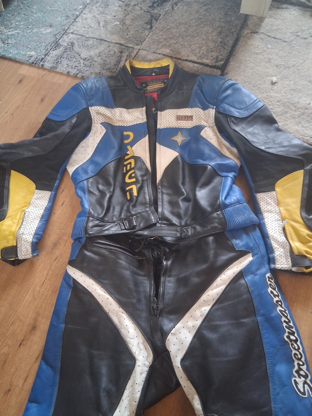 Heren Motorfashion Racing Sport Combipak Leer Maat 58, Ophalen of Verzenden, Tweedehands, Heren, Combipak
