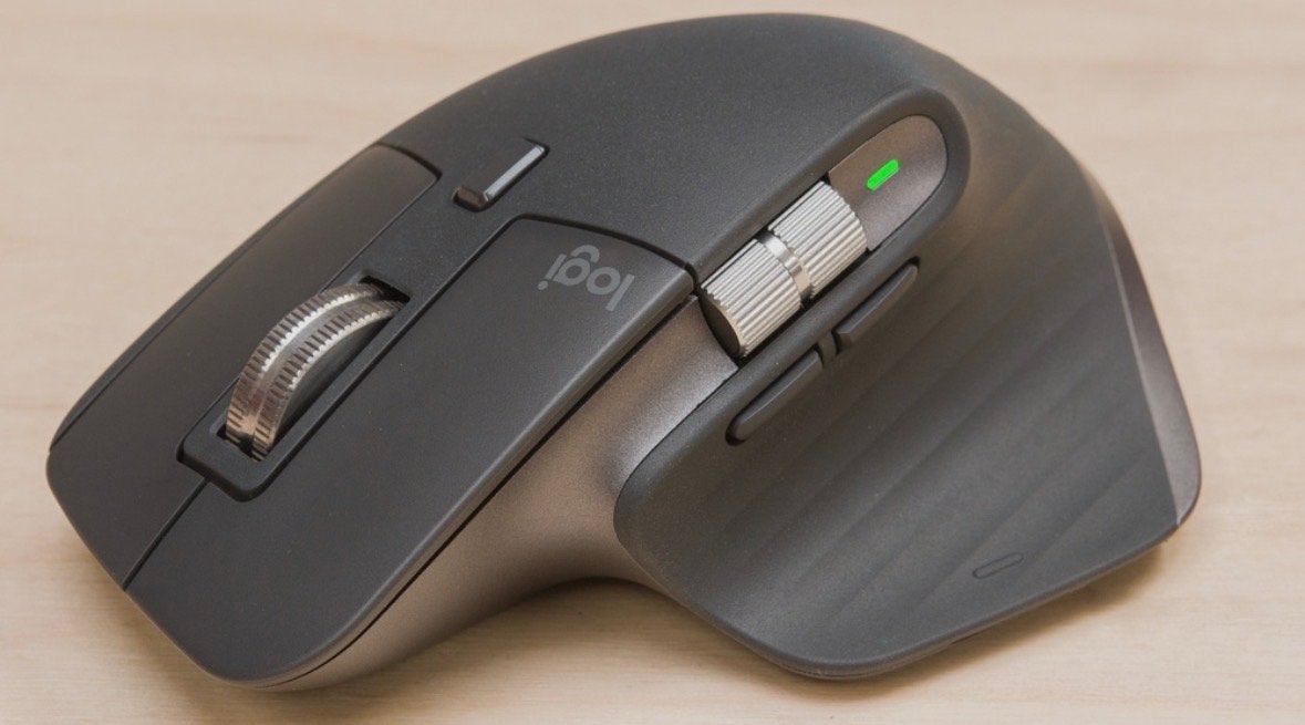 Logitech MX Master 3S - Draadloze Ergonomische Muis, Computers en Software, Rechtshandig, Muis, Ergonomisch, Nieuw