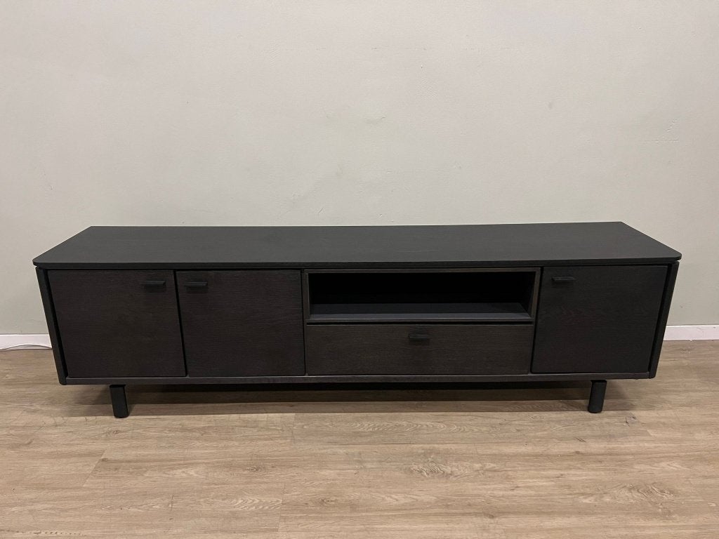 Henders en Hazel tv meubel Livada 210cm onyx, Overige materialen, Nieuw, Ophalen of Verzenden, 200 cm of meer