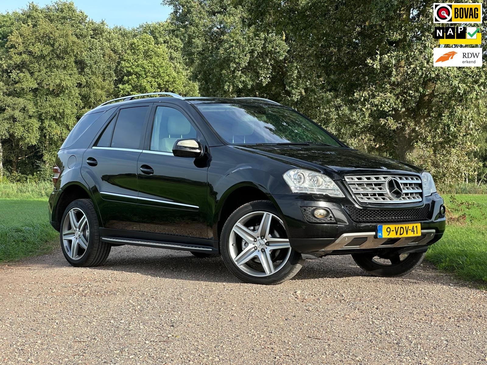 Mercedes-Benz M-klasse 280 CDI l APK bij aflevering, Automaat, Gebruikt, 190 pk, Leder en Stof