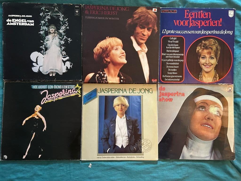 22 LP's Jasperia de Jong (ook per stuk te koop), Cd's en Dvd's, Vinyl | Verzamelalbums, Gebruikt, 1980 - 1989, Ophalen of Verzenden