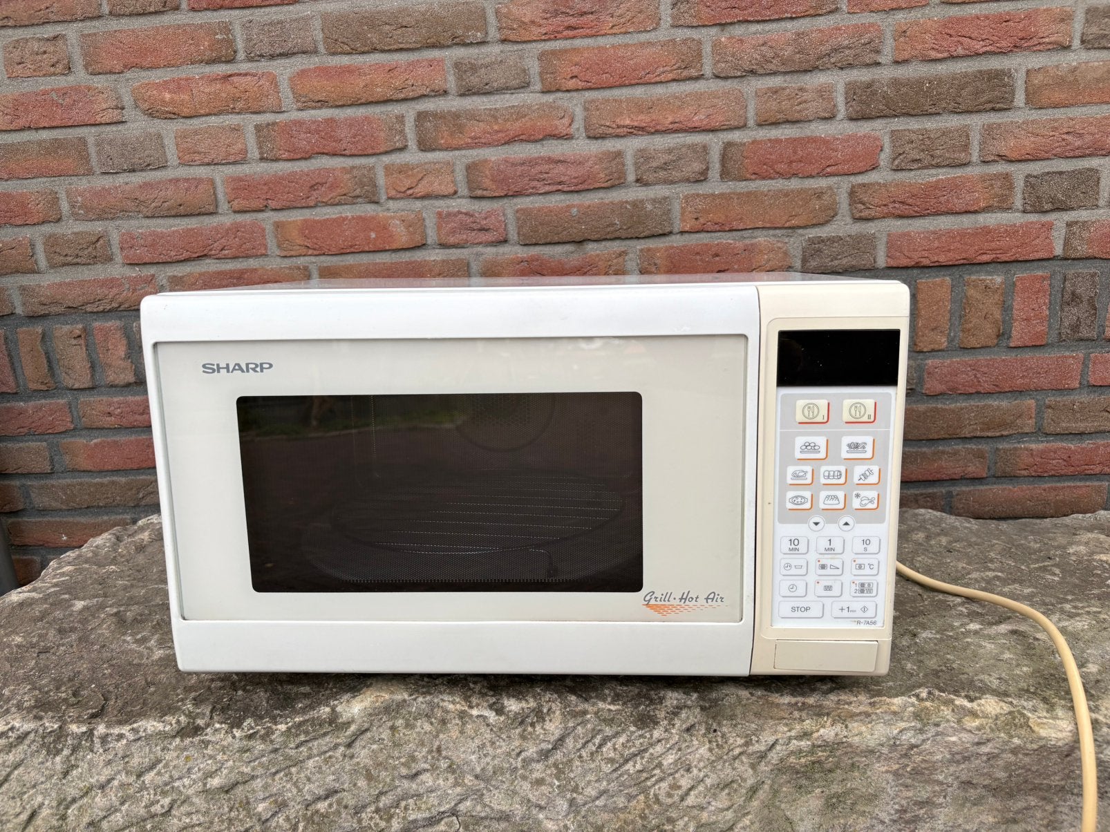 Magnetron / grill., Ophalen, Zo goed als nieuw, Grill