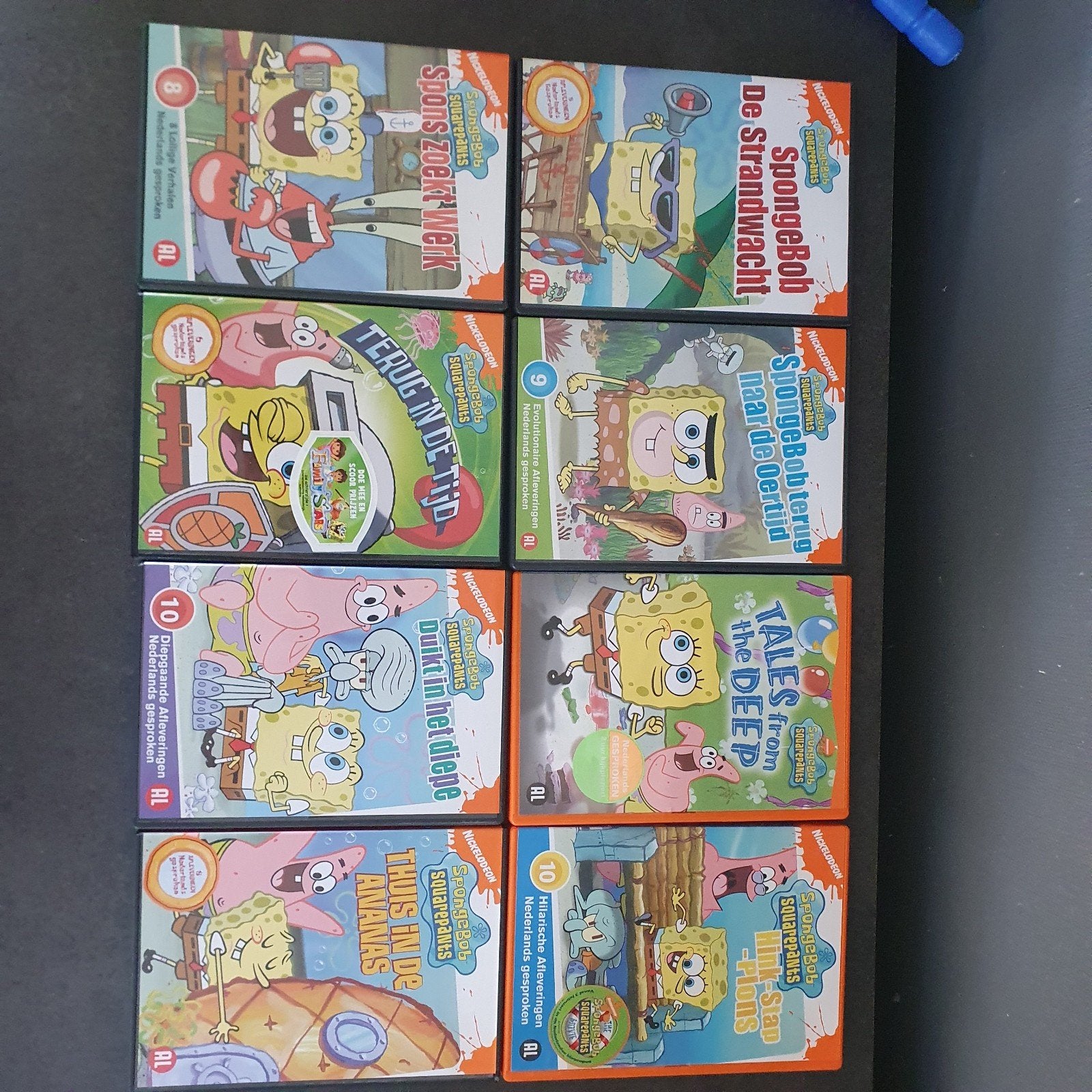 SpongeBob SquarePants DVD Boxset - 6 Films, Gebruikt, Alle leeftijden, Boxset, Ophalen of Verzenden