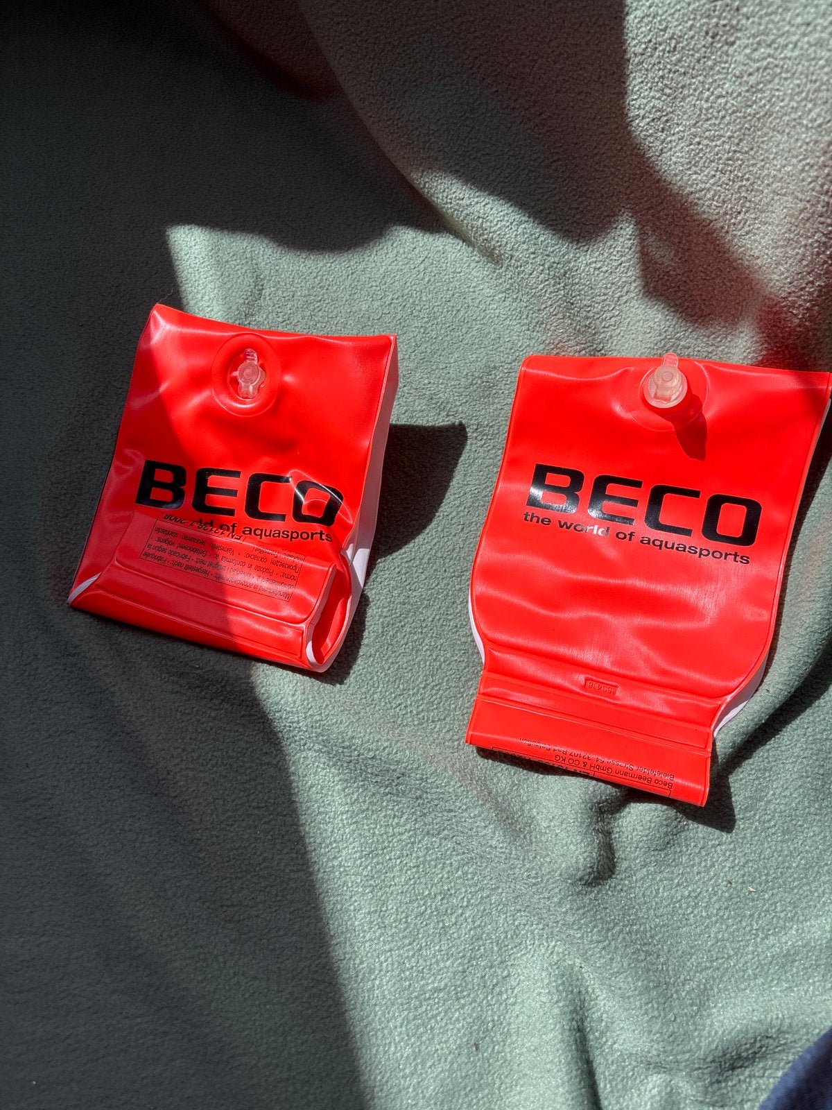 BECO Zwembandjes - Rood, Ophalen, Gebruikt