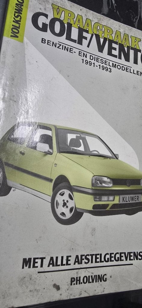 Vraagbaak Volkswagen Golf/Vento Benzine- en Dieselmodellen, Auto diversen, Ophalen