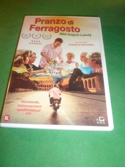 Pranzo di Ferragosto Gianni di Gregorio Dvd, Alle leeftijden, Zo goed als nieuw, Italiaans, Nederlands