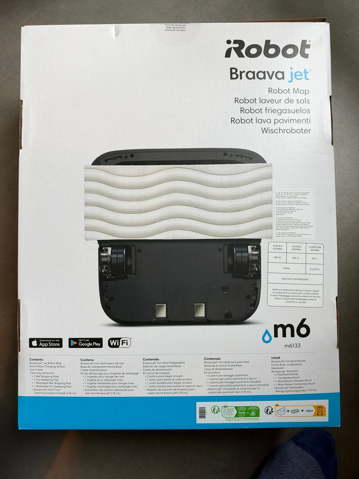Nieuwe iRobot Braava jet m6 - Ongebruikt en verzegeld, Ophalen of Verzenden, Nieuw