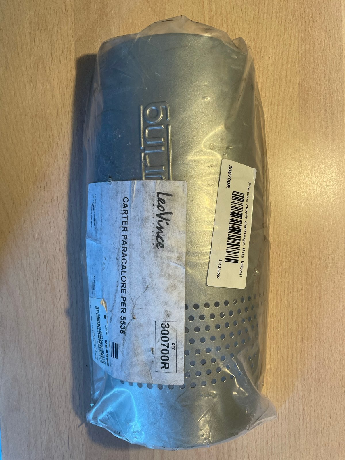 NOS Leovince Touring Uitlaat Hitteschild Piaggio/Gilera, Ophalen of Verzenden, Nieuw, Uitlaat, Piaggio