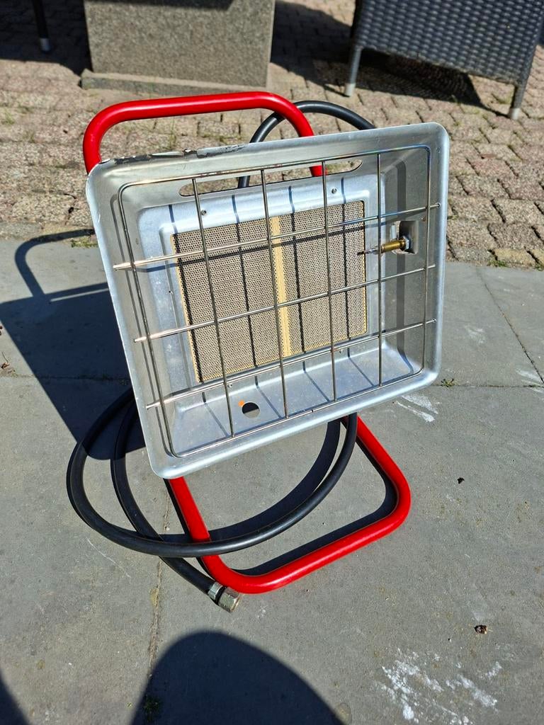 Steenbeeke Infraroodstraler 4300 Z - Gasheater, Tuin en Terras, Terrasverwarmers, Gebruikt, Gas, Vloer, Ophalen
