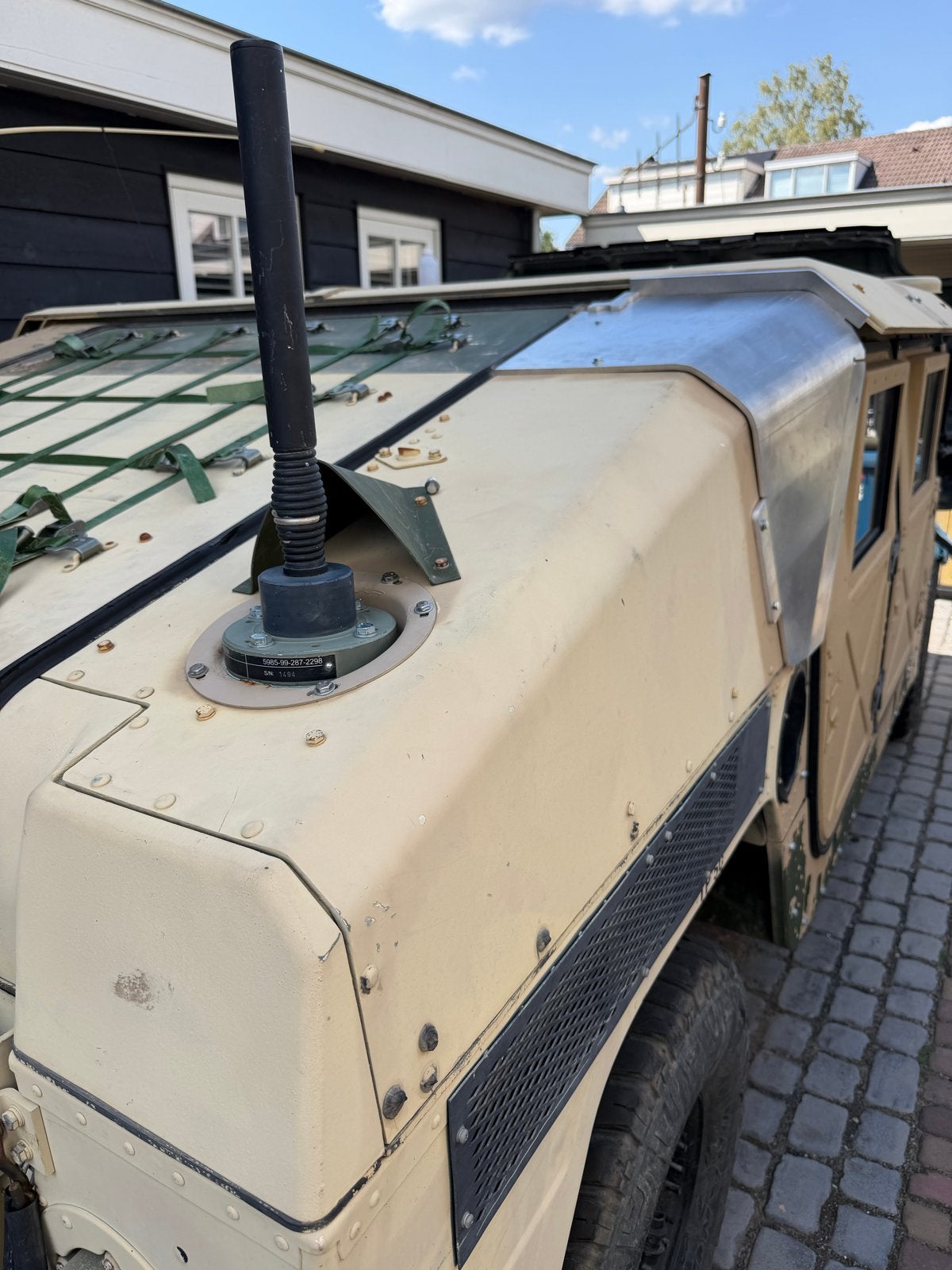 Aluminium Panserplaat voor Humvee, Ophalen, Hummer, Achterklep, Nieuw