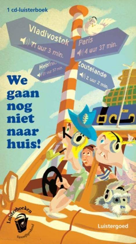 We gaan nog niet naar huis luisterboek KRASVRIJE CD, Ophalen of Verzenden