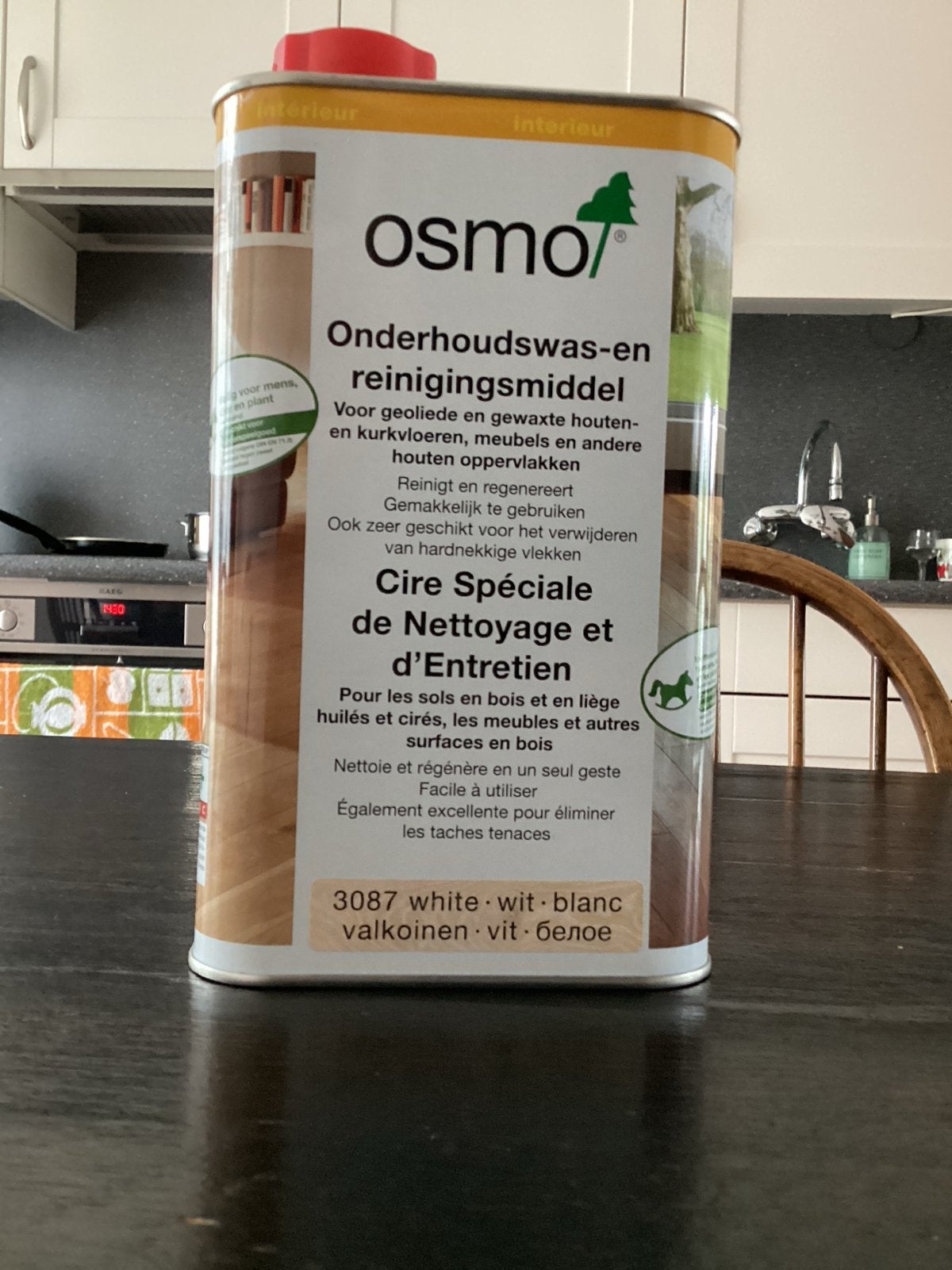 Osmo Onderhoudswas- en reinigingsmiddel (wit), Ophalen, Schoonmaakmiddel