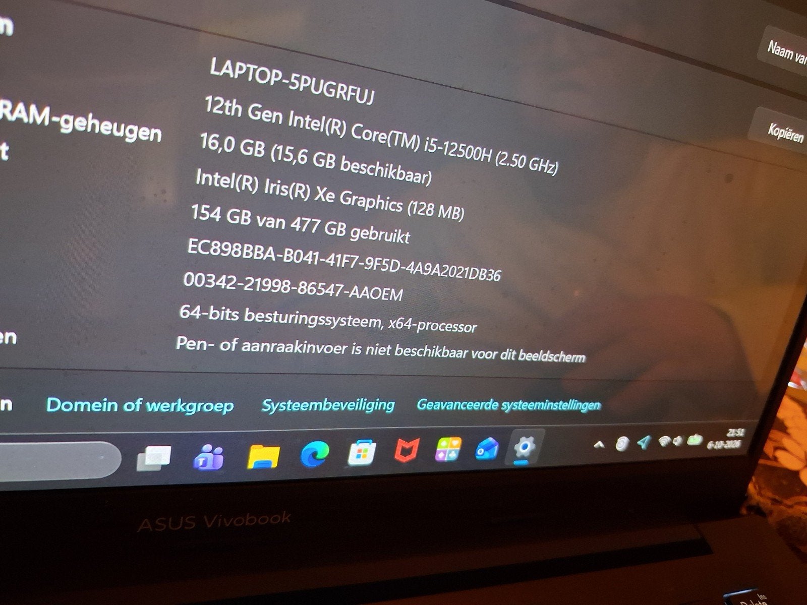 laptop, Computers en Software, Ophalen, Onbekend