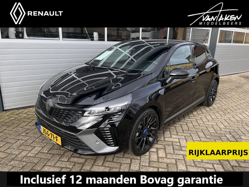 Renault Clio 1.6 E-Tech Full Hybrid 145 Esprit Alpine, Auto's, Renault, 12 maanden, Gebruikt, Euro 6, Leder en Stof