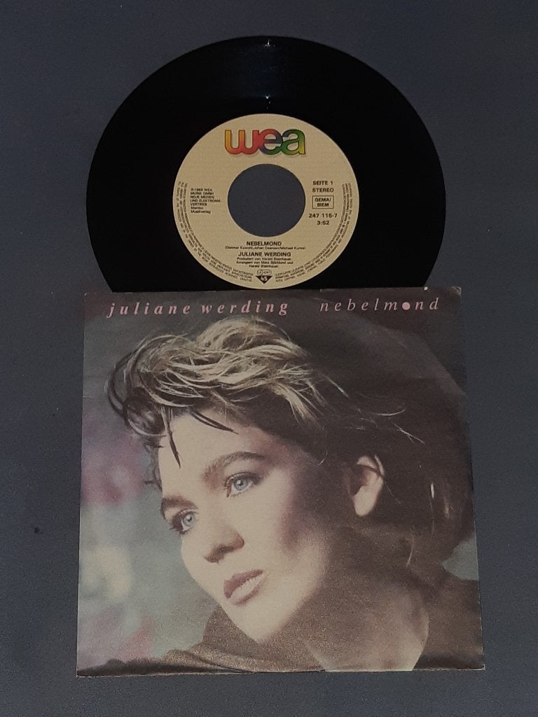 Juliane Werding – Nebelmond VG+/VG+, Gebruikt, Wereldmuziek, 7 inch, Ophalen of Verzenden