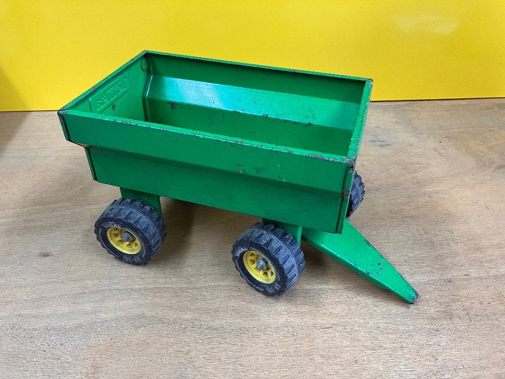 Grote metalen TONKA aanhanger, Ophalen of Verzenden, Gebruikt