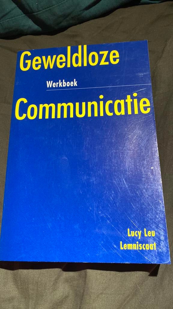 Lucy Leu - Werkboek geweldloze communicatie, Ophalen of Verzenden, Zo goed als nieuw