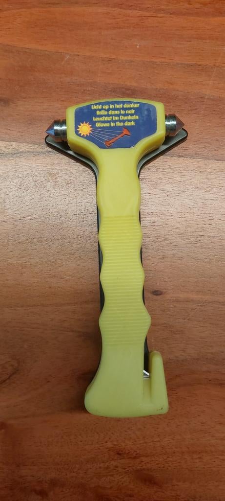 Noodhamer / veiligheidshamer, glow in the dark, Ophalen, Nieuw