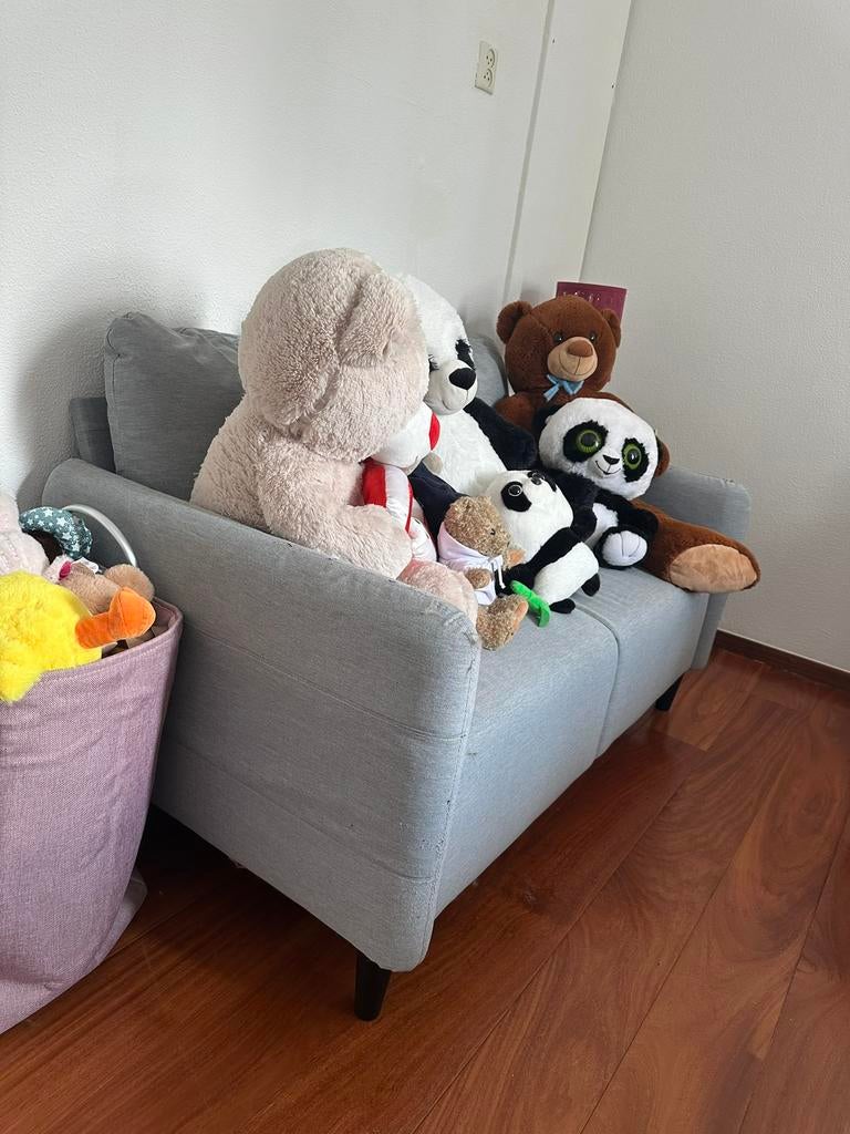 Ikea bank, Ophalen of Verzenden, Zo goed als nieuw, 75 tot 100 cm, Tweepersoons