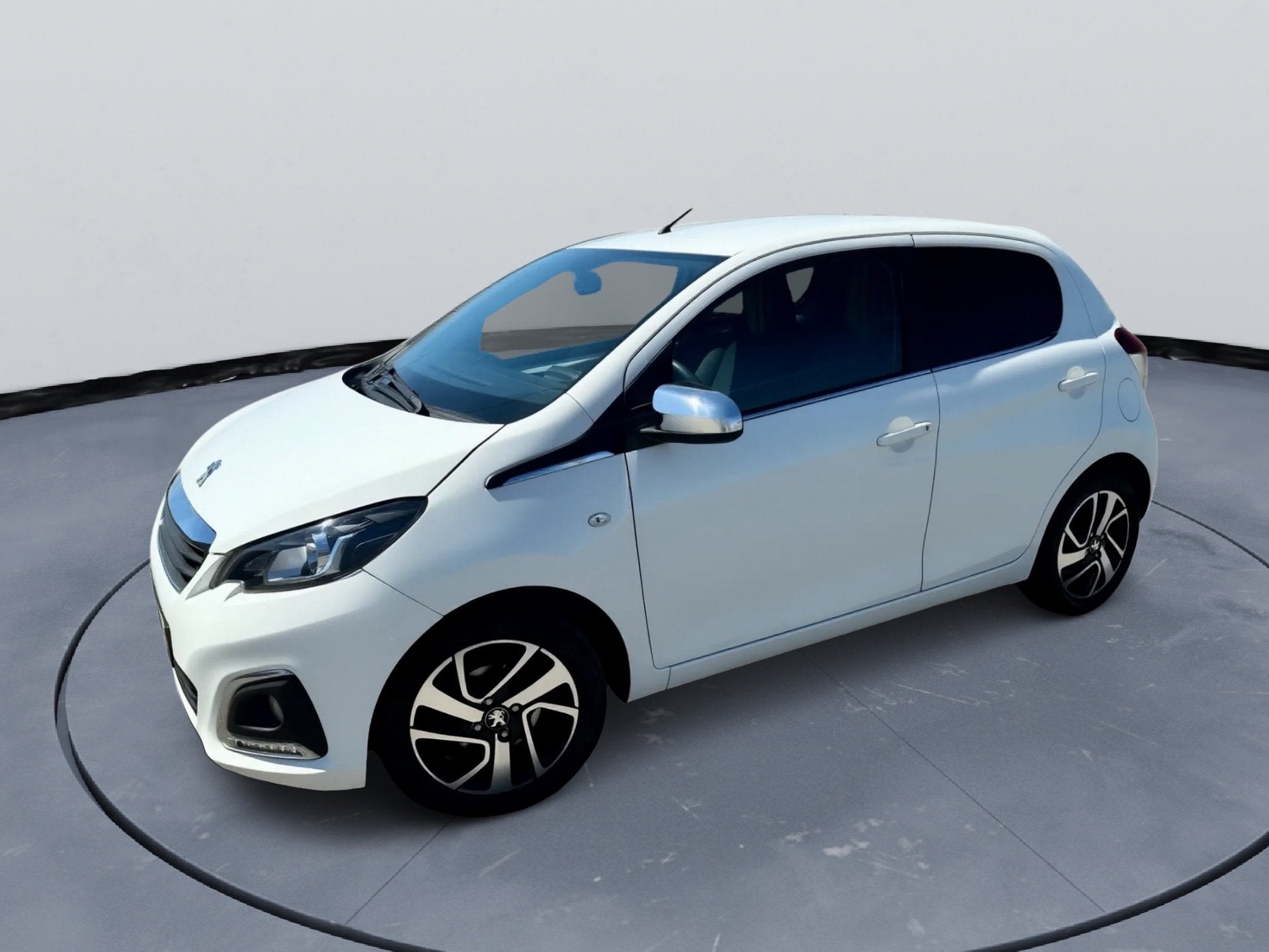 Peugeot 108 Peugeot 108 Collection 1.0 VTi Automaat Achterui, Stof, Gebruikt, Wit, Bedrijf