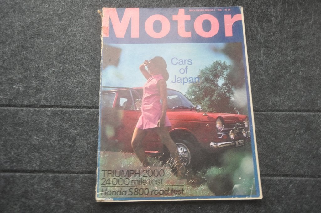 uitgave van motor honda S800 road test, Boeken, Auto's | Folders en Tijdschriften, Gelezen, Honda, Ophalen of Verzenden