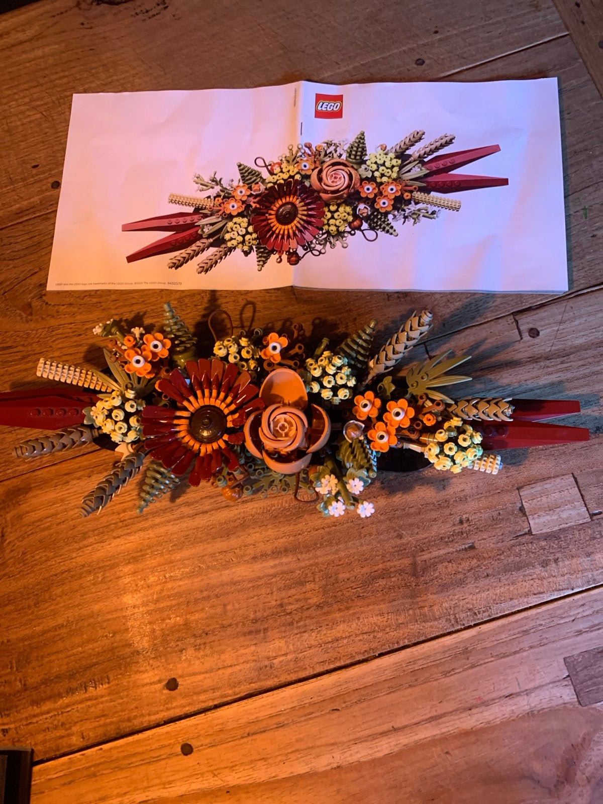 Lego Botanicals Bloemstuk Decoratie - Zo goed als nieuw, Ophalen, Zo goed als nieuw