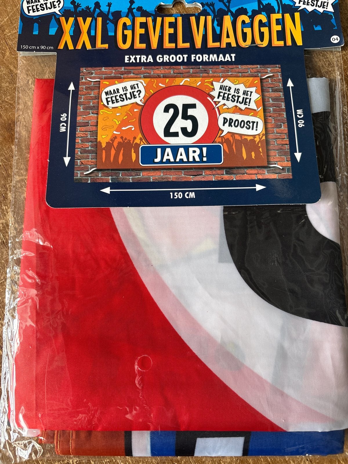 Gevelvlag 25 jaar, Diversen, Ophalen of Verzenden, Nieuw