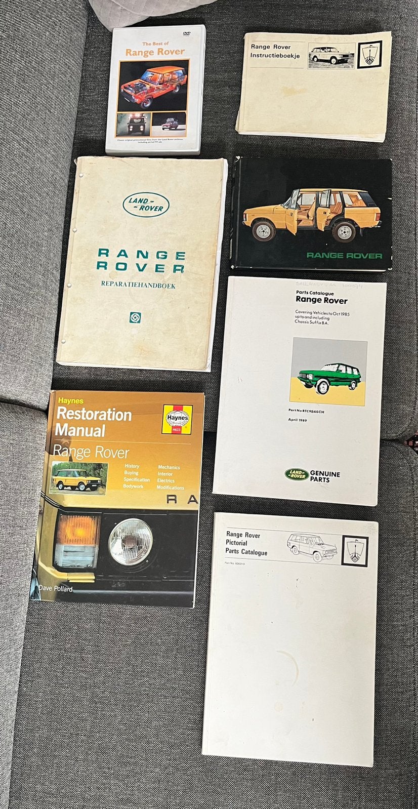Diverse Range Rover Classic boeken, Ophalen of Verzenden