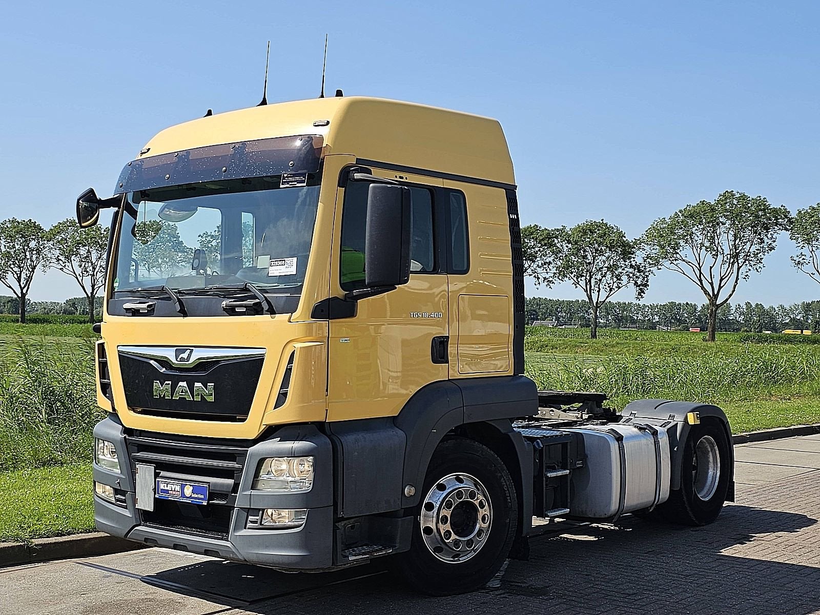 M.A.N. 18.400 TGS, Auto's, Automaat, Euro 6, MAN, Geel