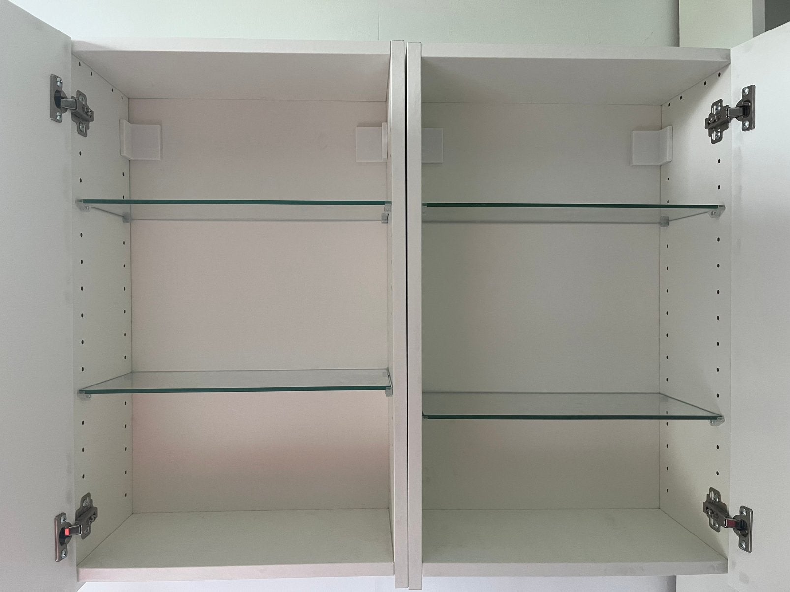 IKEA Lillangen bovenkast met glasplaat 64x50x21 cm, Ophalen, Minder dan 50 cm, Overige typen, Zo goed als nieuw