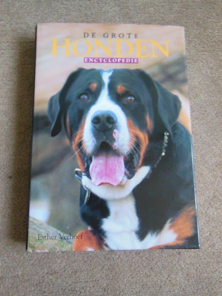 HONDEN Encyclopedie - Esther Verhoef - 540 pag., Dieren en Toebehoren, Overige merken, Ophalen of Verzenden, Gebruikt, Overige typen