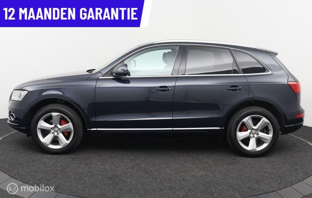 Audi Q5 2.0 TFSI quattro Pro Interieur Extrieur S-Line, Auto's, Gebruikt, 4 cilinders, Blauw, Bedrijf