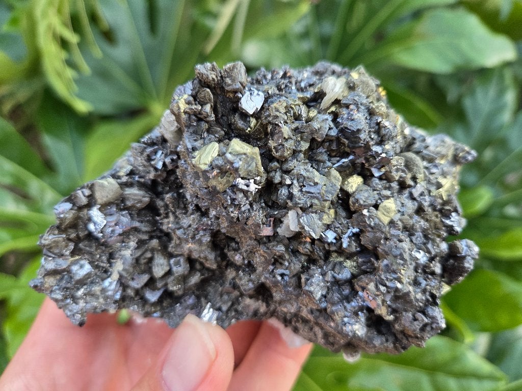 Galeniet met Pyriet, Ophalen of Verzenden, Mineraal