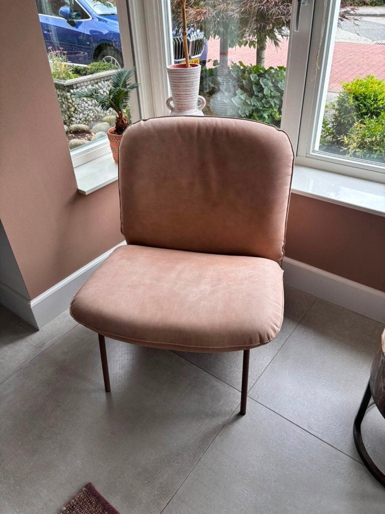 Fauteuils - Jess Design model Clip, Huis en Inrichting, Fauteuils, 75 tot 100 cm, Ophalen of Verzenden, Zo goed als nieuw, Leer