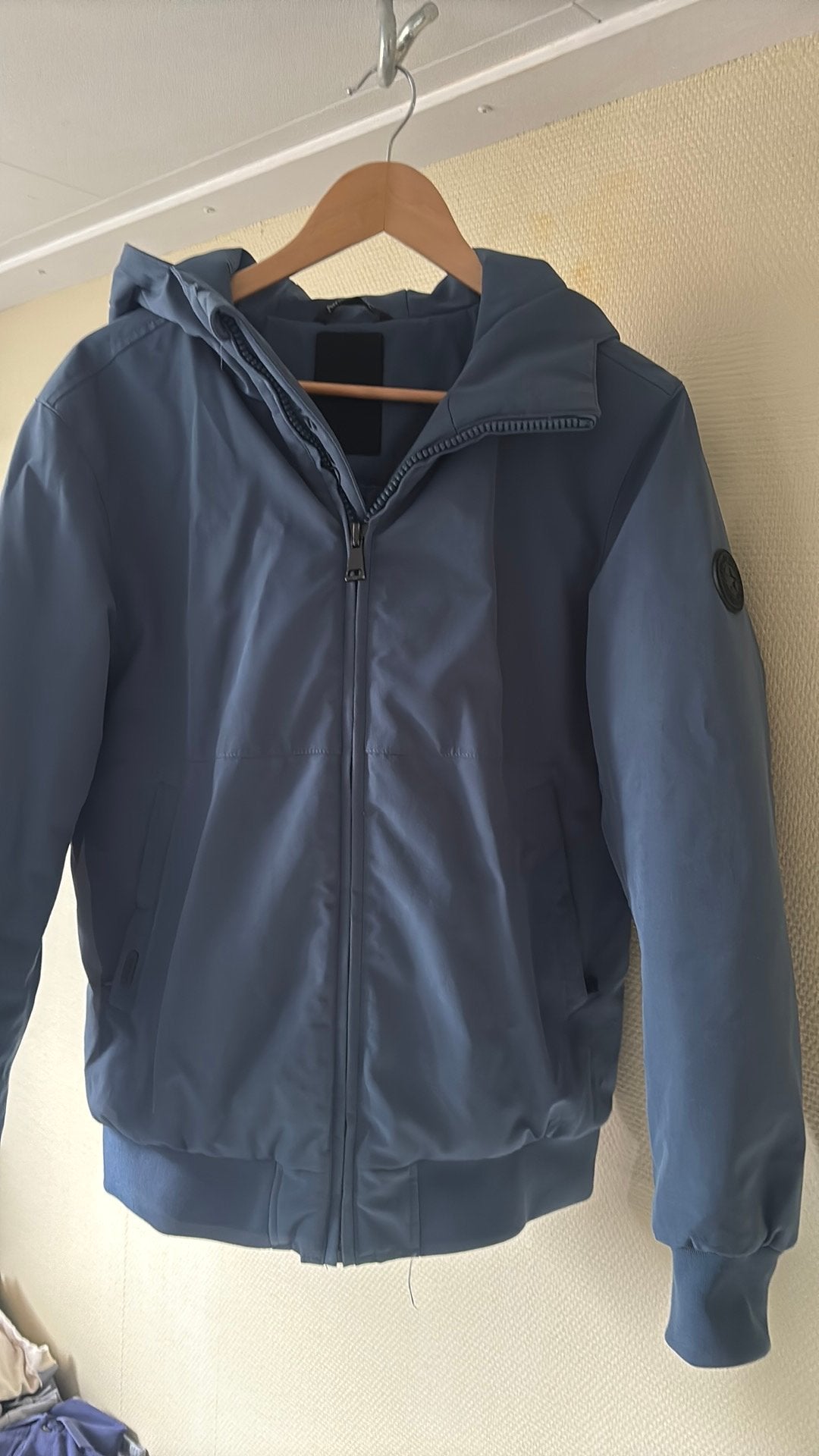 Originele Airforce jas, zo goed als nieuw, maat S/M, Ophalen of Verzenden, Zo goed als nieuw, Maat 36 (S), Blauw