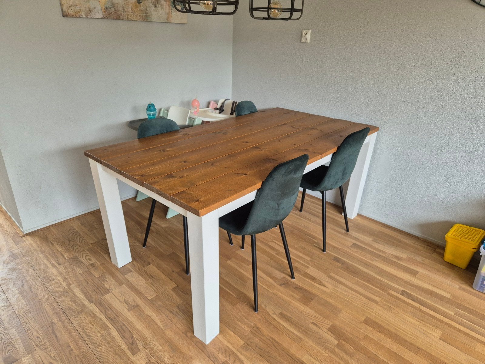 eettafel 1.80 x 96, Ophalen, Rechthoekig, 150 tot 200 cm, 50 tot 100 cm