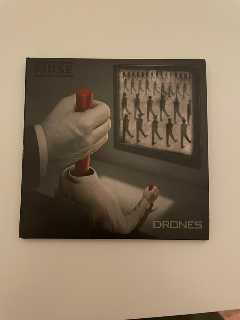 Muse - Drones CD (2015), Ophalen, 2000 tot heden, Zo goed als nieuw, 12 inch