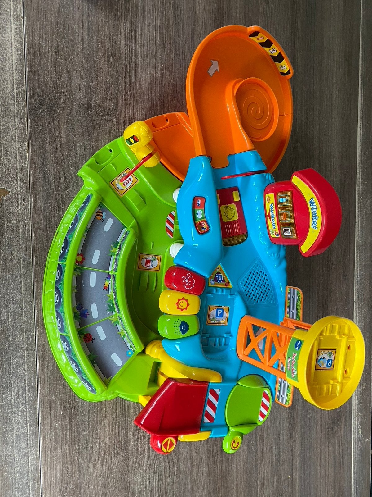 V tech toet toet auto’s en baan, Kinderen en Baby's, Speelgoed | Vtech, Ophalen of Verzenden, Zo goed als nieuw, 2 tot 4 jaar