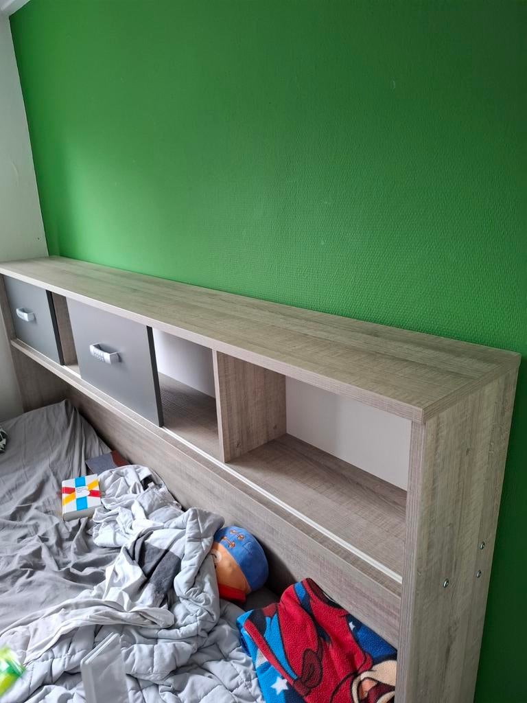 Ombouw voor kajuitbed van Beter Bed (zonder bed), Ophalen, Zo goed als nieuw, Eenpersoons, Hout