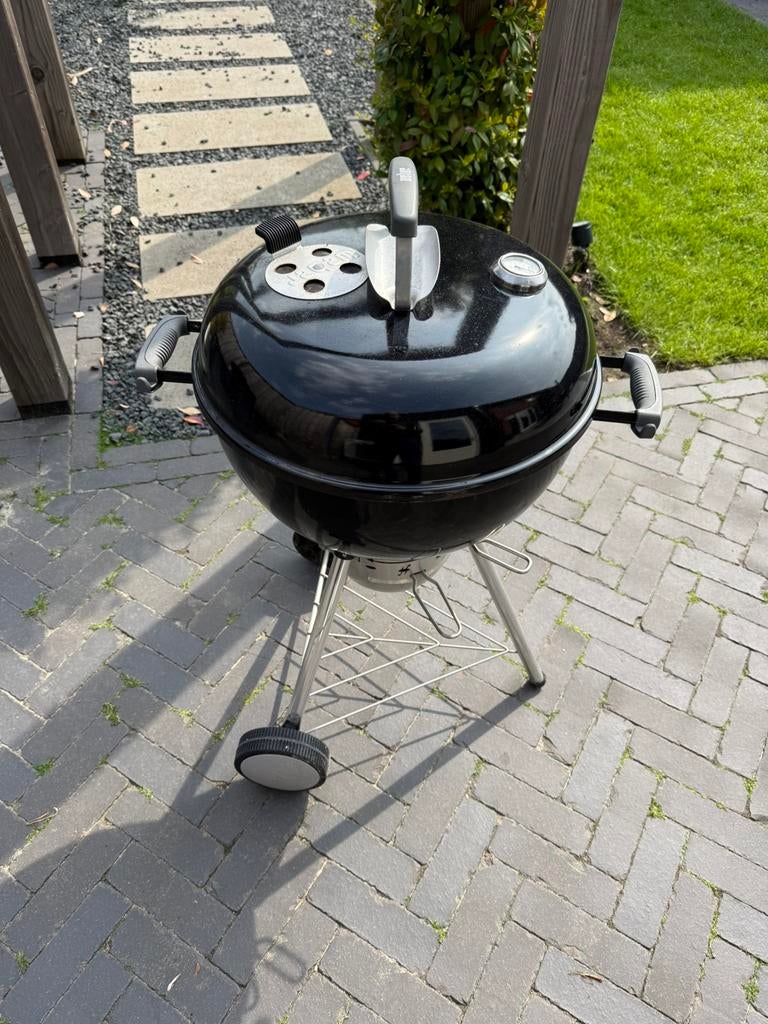 Weber kogelbarbecue 47cm incl. afdekhoes, Ophalen, Gebruikt, Met accessoires