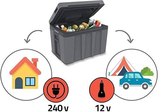 elektrische koelbox 230/12V, Ophalen, Zo goed als nieuw, Koelbox, Elektrisch