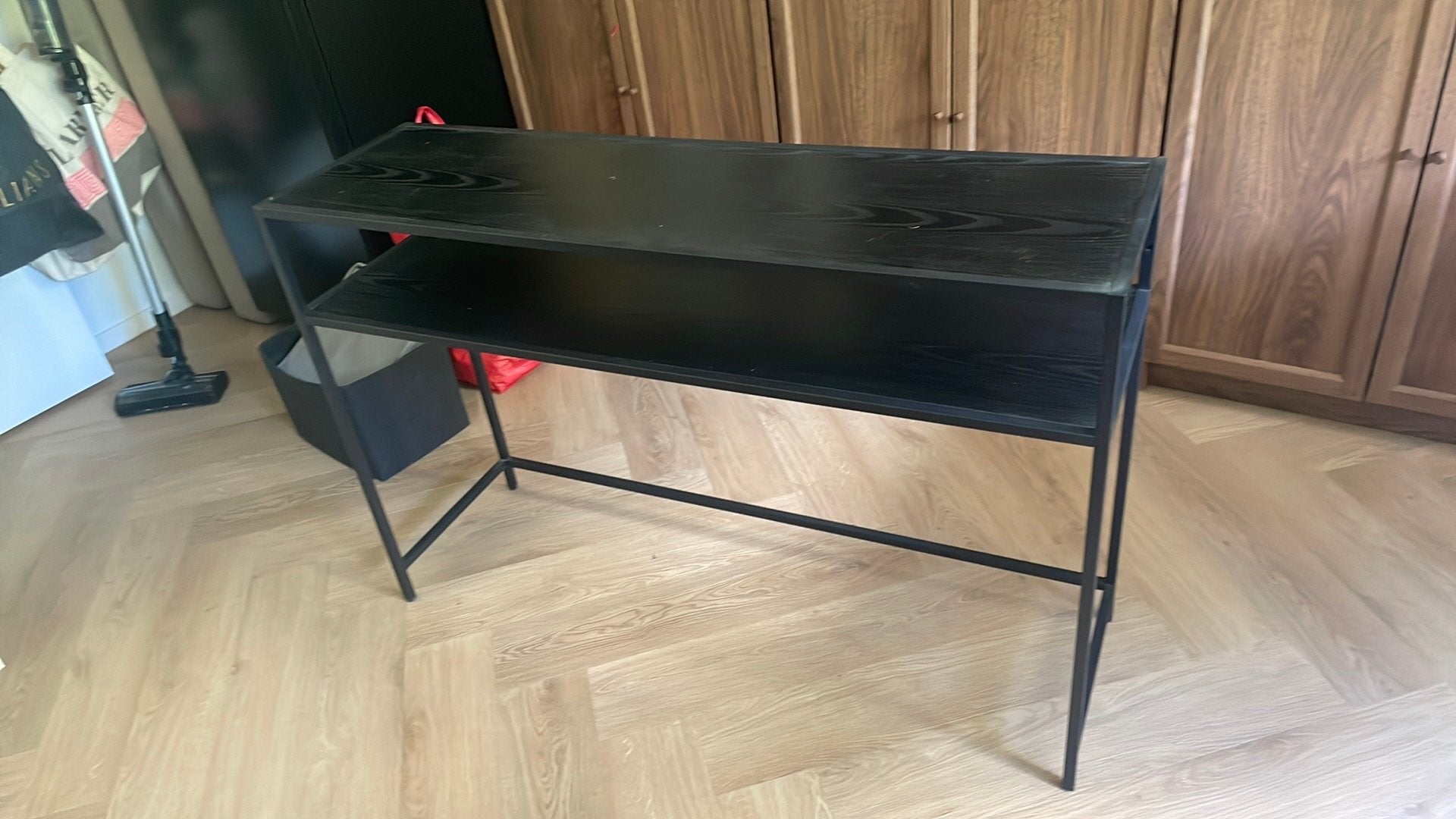 Bijzettafel / wandmeubel, Ophalen, Zo goed als nieuw, Hout