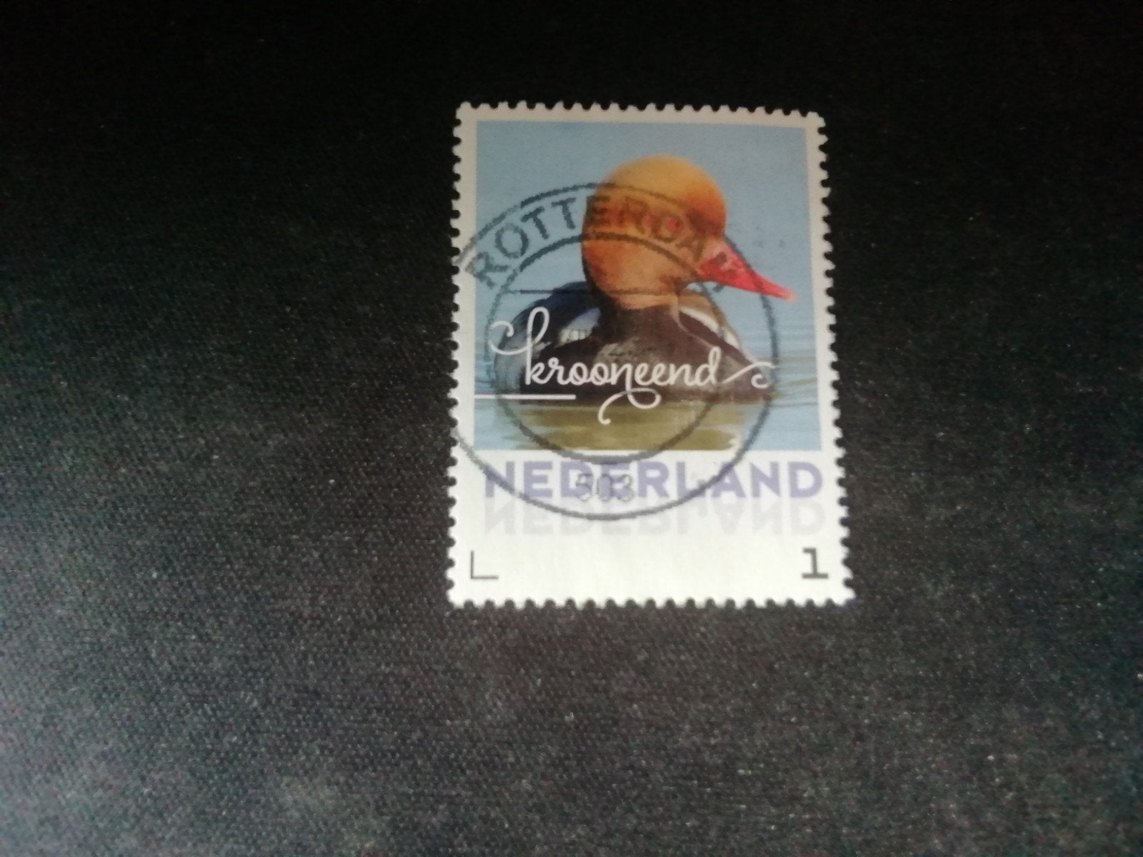 NEDERLAND PERSOONLIJKE POSTZEGEL KROONEEND GESTEMPELD, Ophalen of Verzenden, Na 1940, Gestempeld