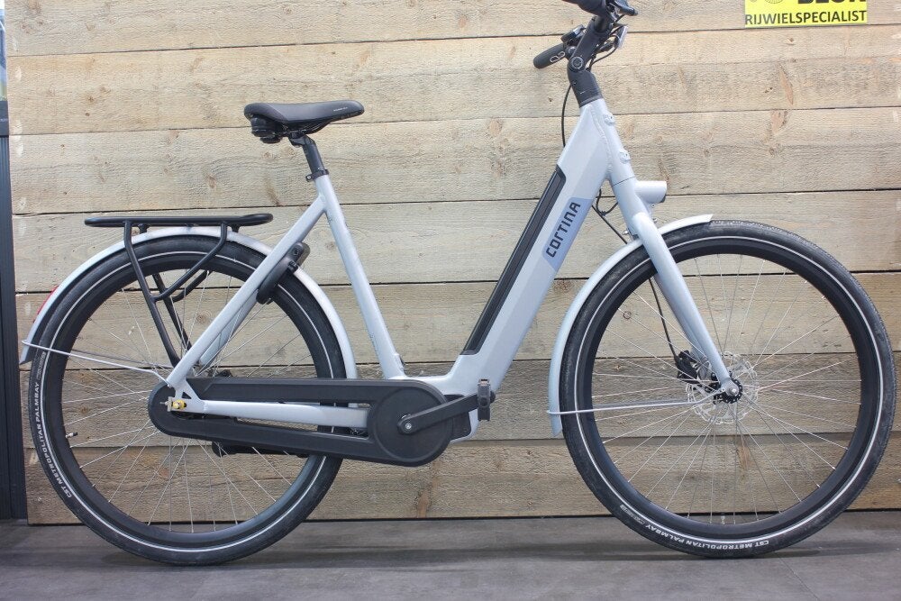 Cortina E-Nite Sportdrive mouse grey matt na inruil € 1999, Fietsen en Brommers, Fietsen | Dames | Damesfietsen, Niet ingevuld